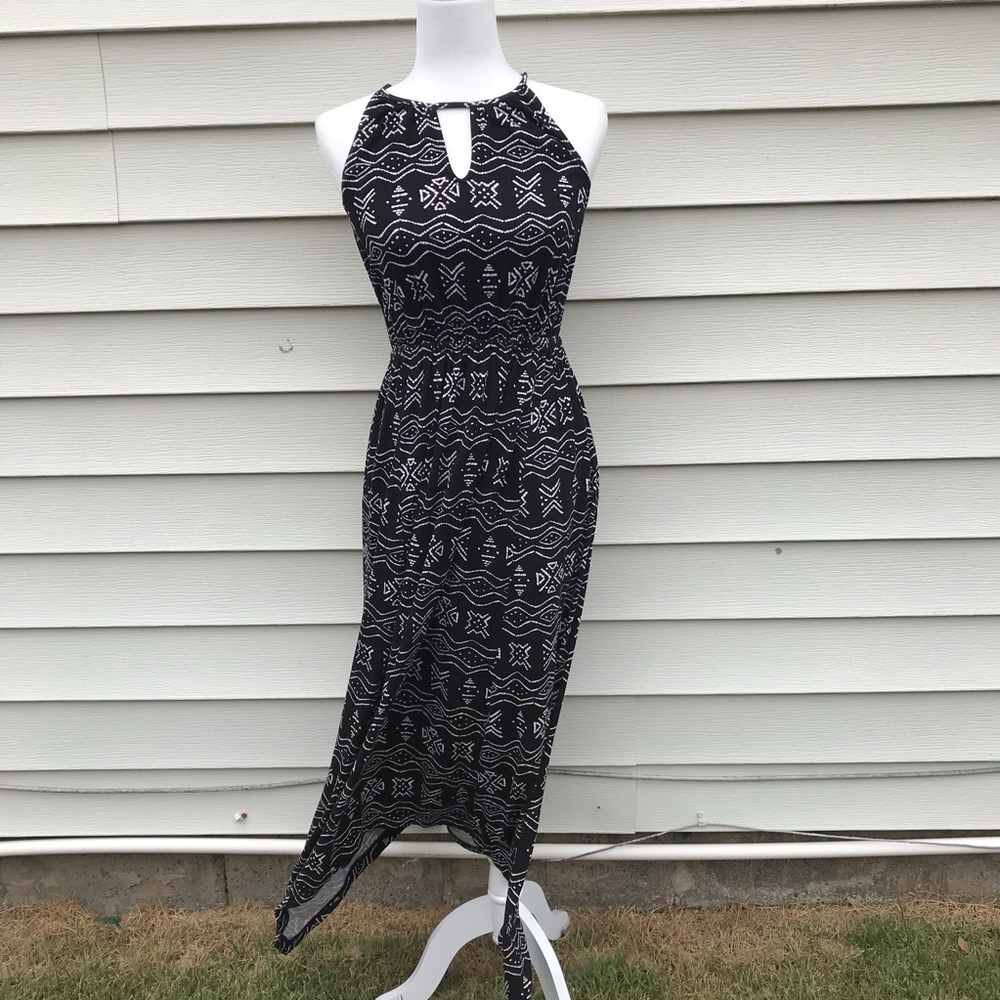 Lucky Brand Black High Neck dress S